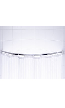 Tija dus curba 90x90 cm D25mm cromat