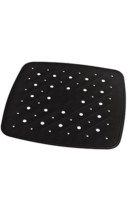 Covor antiderapant 51x51cm Promo negru